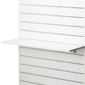 Trhylder 90 x 40 cm | Hvid melamin