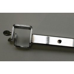 Shelf bracket for Joy clothes rack - Chrome, Aluminum, and Titanium