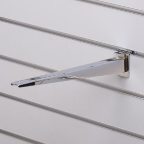 Hyldekngt til rillepanel 35 cm | Krom