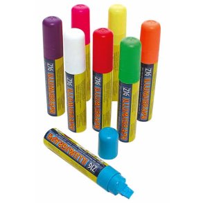 Board Marker Set, 6 mm, st med 6 farver