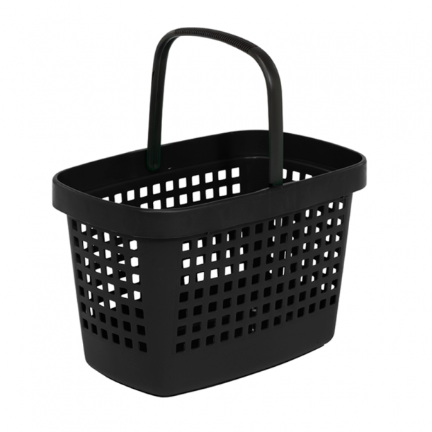 Shopping cart 28 liters, Black - 10 pcs