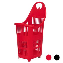 Shopping cart with wheels 70 liters - 5 pcs
