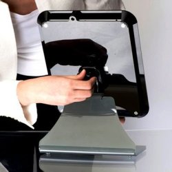 iPad holder - tabletop model several versions