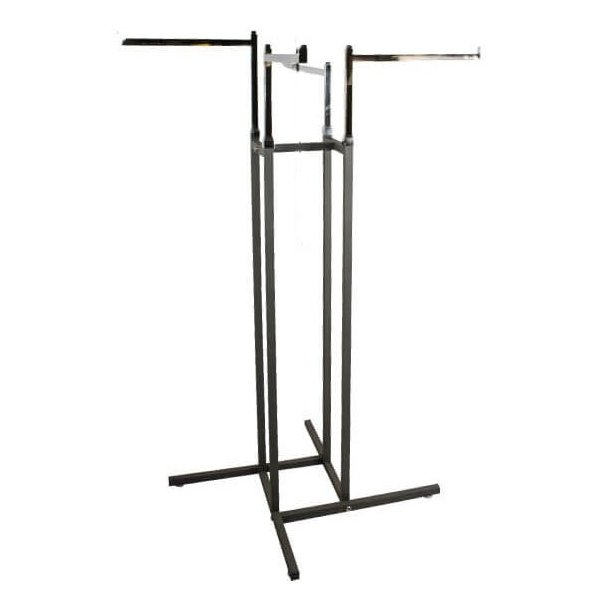 Joy-stativ m/4 lige arme - Krom, Sort &amp; Titan