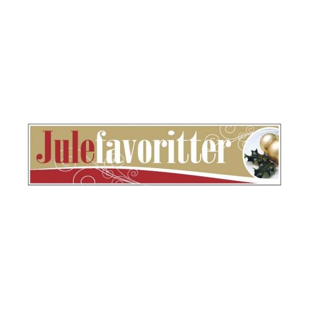 Christmas decoration: sales signs, streamers, labels, etc. - JUL 4 