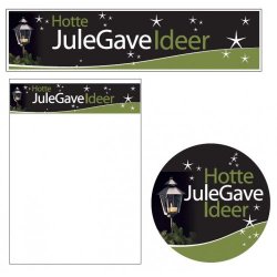 Christmas decoration: sales signs, streamers, labels, etc. - JUL 2