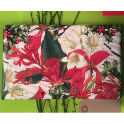 Wrapping paper with Christmas trees - 70cm x 100m