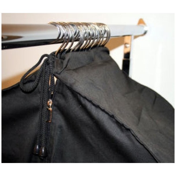 Collection bag with drawstring closure