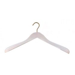 Strong plus-size jacket hangers, 25 pieces angled 