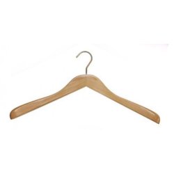 Strong plus-size jacket hangers, 25 pieces angled 
