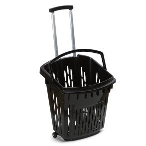 Kundekurve - Indkbskurv med hjul 38 L
