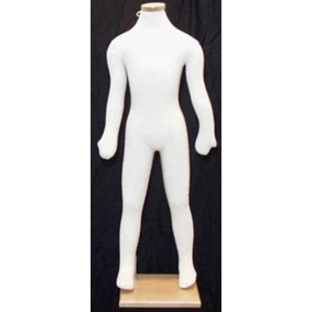 Leddelte bjelige brnemannequiner 0-10 r m. strop og bgetop