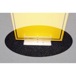 Light sign holder with clear grip and tape - 100 pcs