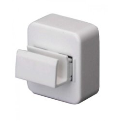 Vertical magnetic clip - 10 pcs - white, black or gray