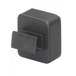 Vertical magnetic clip - 10 pcs - white, black or gray