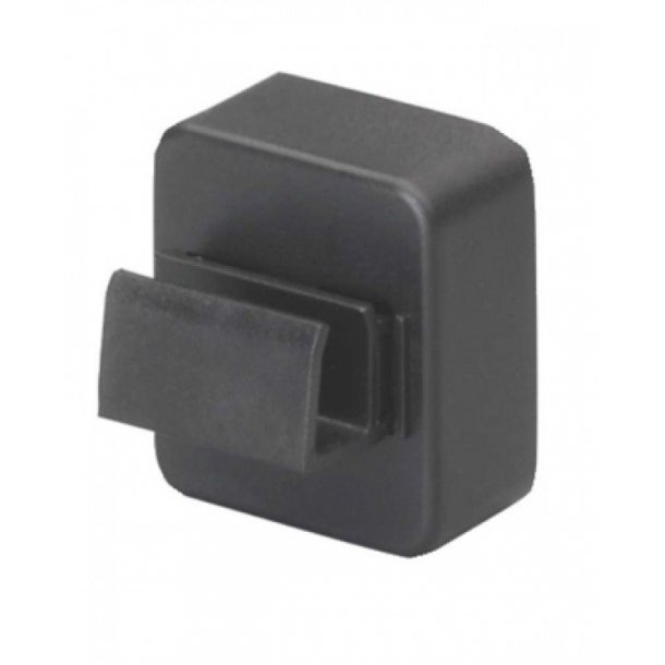 Vertical magnetic clip - 10 pcs - white, black or gray