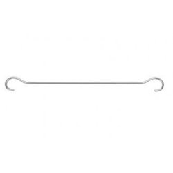 Loft suspension - double suspension hook in zinc - 20, 70 or 100 cm - 50 pcs