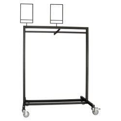 STABIL Street rack with confection - black