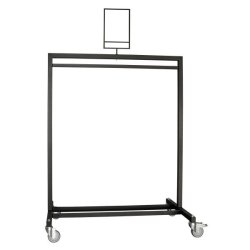 STABIL Street rack with confection - black