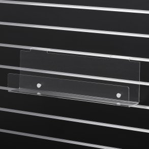 Magasinholder akryl til rillepanel 60 cm