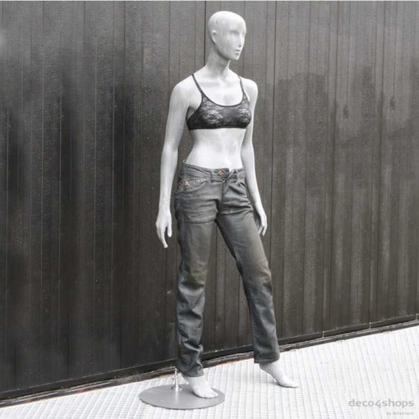 Mannequin - Raw damemannequin, ben til siden