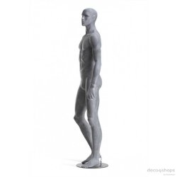 Mannequin - Raw male mannequin, walking