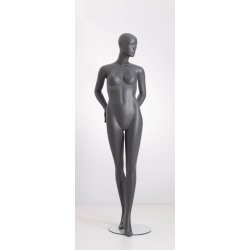 Miss Grey 1 - abstract lady mannequin
