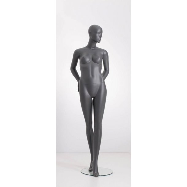 Miss Grey 1 - abstract lady mannequin