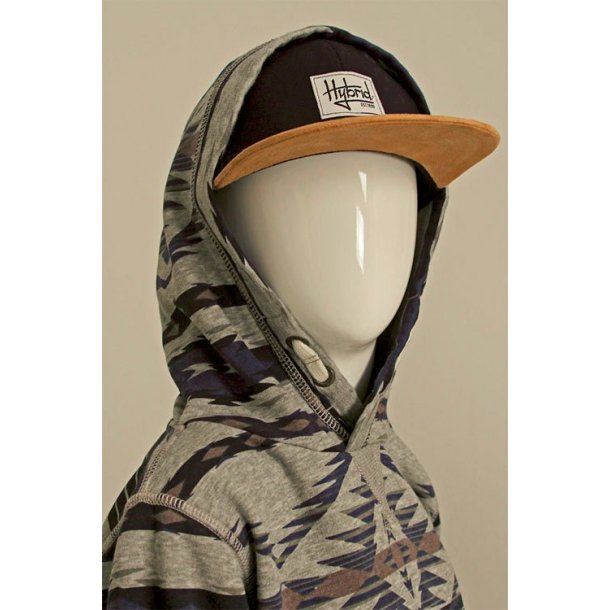 Abstract teenage mannequin with moon head