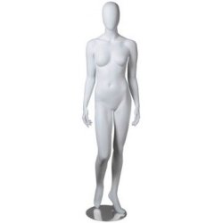 Mannequin - Faceless - Dame - White - Matte