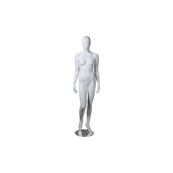 Mannequin - Faceless - Dame - White - Matte