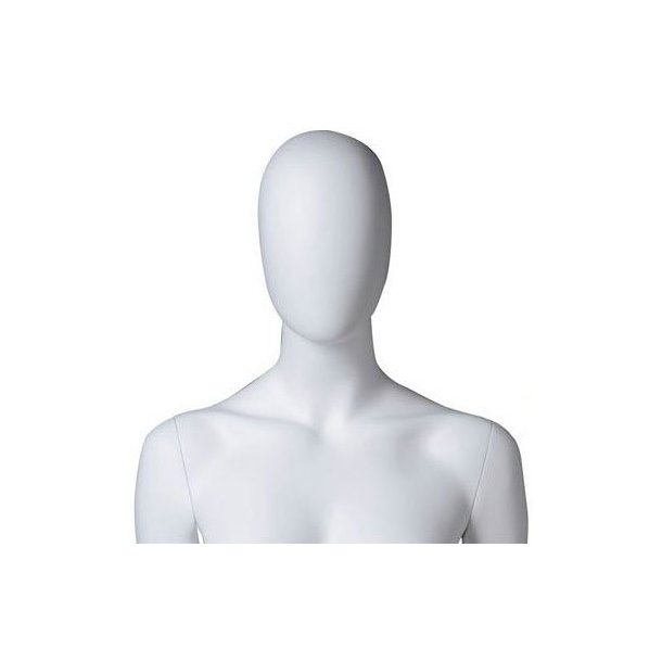 Mannequin - Faceless - Dame - White - Matte