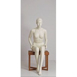 Mannequin - Sascha 1017 - sitting - stylistic with head