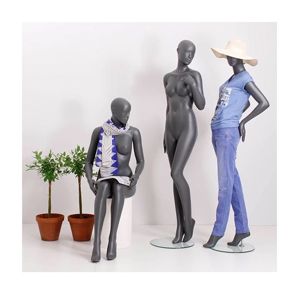 Miss Grey 6 - abstract female mannequin