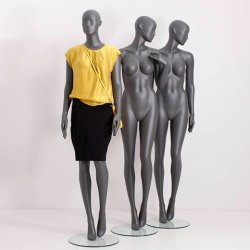 Miss Grey 2 - abstract female mannequin