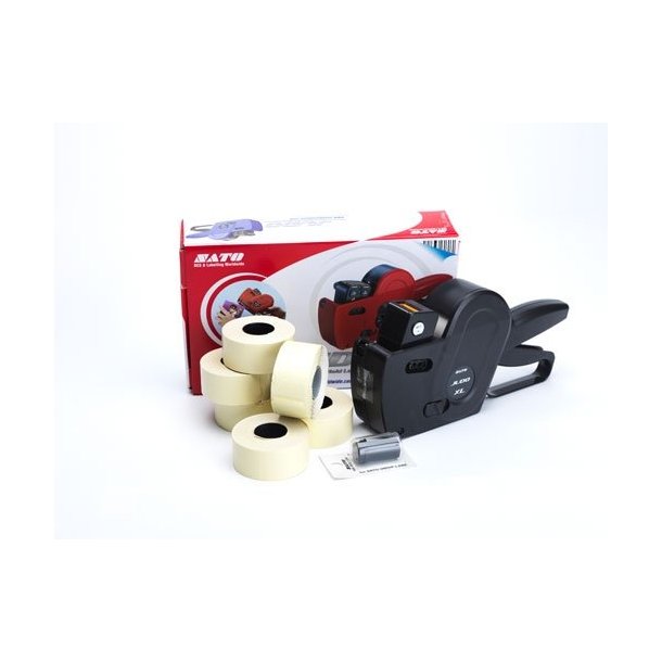 MAXI starter kit with price tag gun Sato Judo 26 - 2 &amp; 1 lines - starter kit with everything