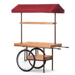 Markedsvogne - retro stadesalgsvogne