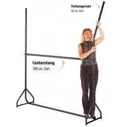 Clothing rack model MAXI - Black