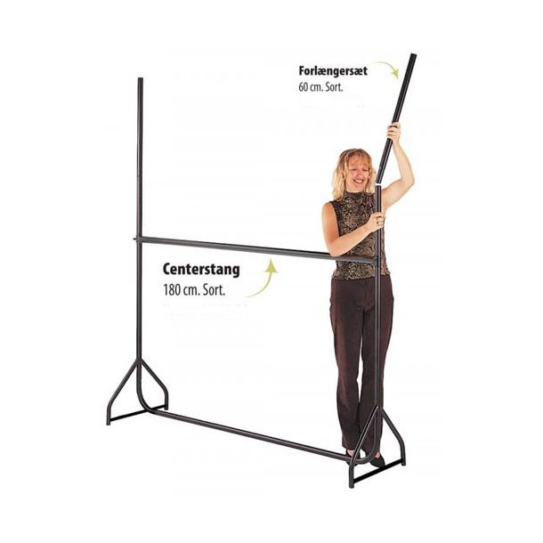 Clothing rack model MAXI - Black