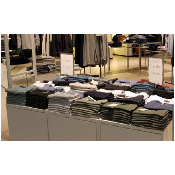 Menu holder with low base for A3, A4, A5 and A6