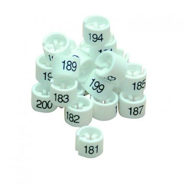 Minibrikker, size markers for hangers - 25 pcs
