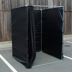 Portable dressing room - Mobile dressing room - 100 cm x 100 cm