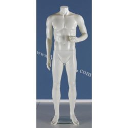 Male mannequin with or without head, model Ralf 1051, many colors