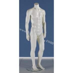 Manlig mannekäng med eller utan huvud, modell Ralf 1053, mnga färger