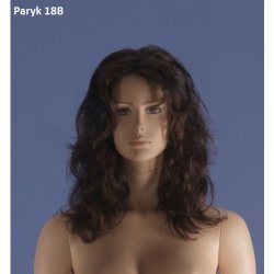 Mannequin with head, model Isabel 720, skin-colored, with wig