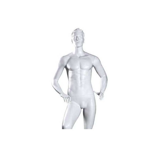 Sportsmannequin, herre, stende fodboldspiller