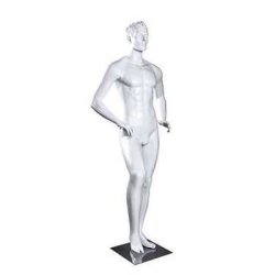 Sportsmannequin, herre, stende fodboldspiller