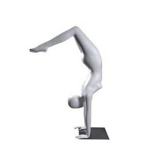 Yoga mannequin, dame, hndstand