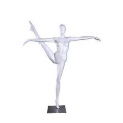 Yoga mannequin, dame, ballerina