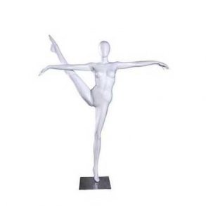 Yoga mannequin, dam, ballerina